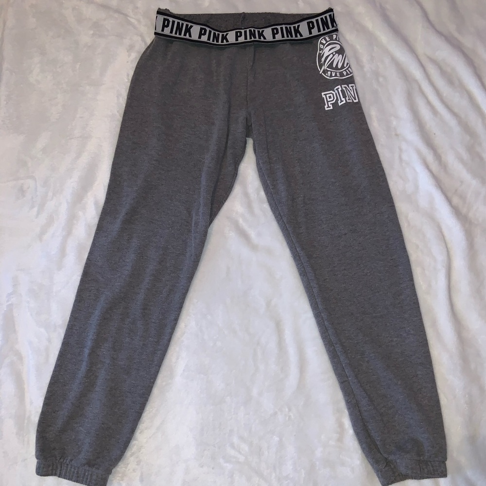 Grey sweatpants